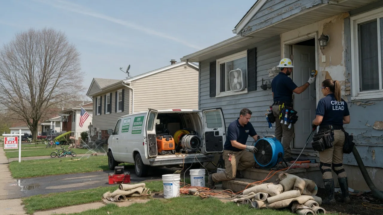 Flood Cleanup in Bridgeport, PA near me